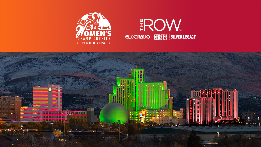 Reno skyline with THE ROW properties